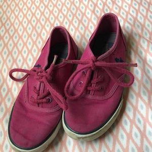 *Pink Ralph Lauren Polo Tennis Shoes
